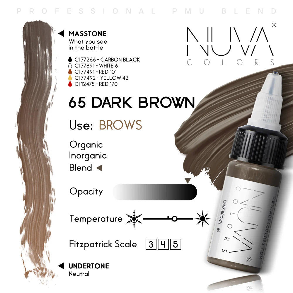 NUVA COLORS 55 Dark Brown