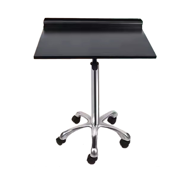 Adjustable Metal Tray with Wheels