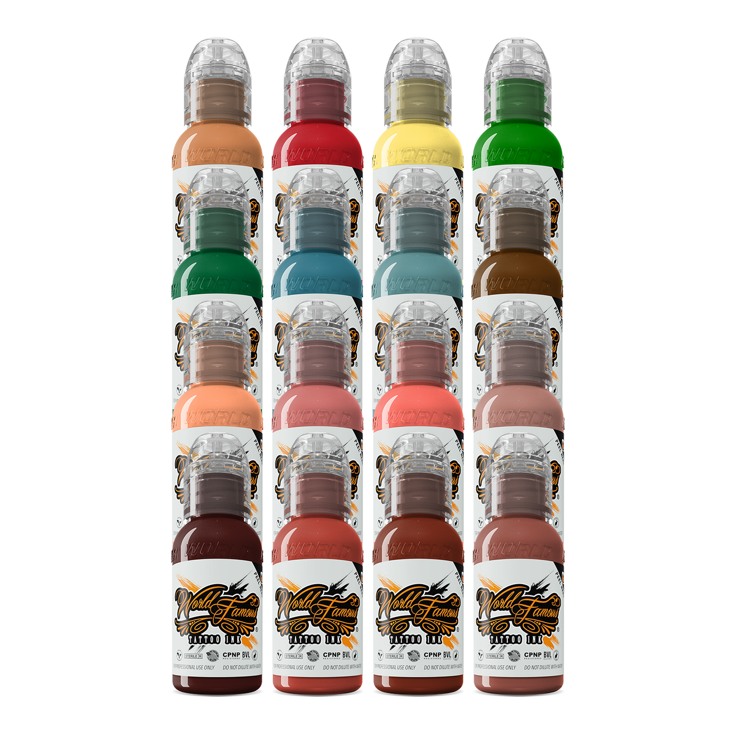 WORLD FAMOUS 16 Color Oleg Shepelenko Set