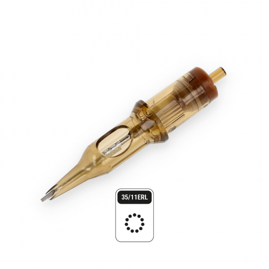 KWADRON Hollow Liners #12 (0.35mm) Long Taper