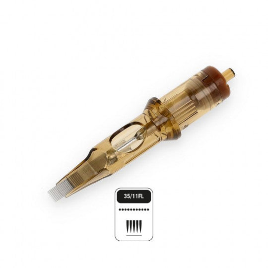 KWADRON Flat #12 (0.35mm) Long Taper