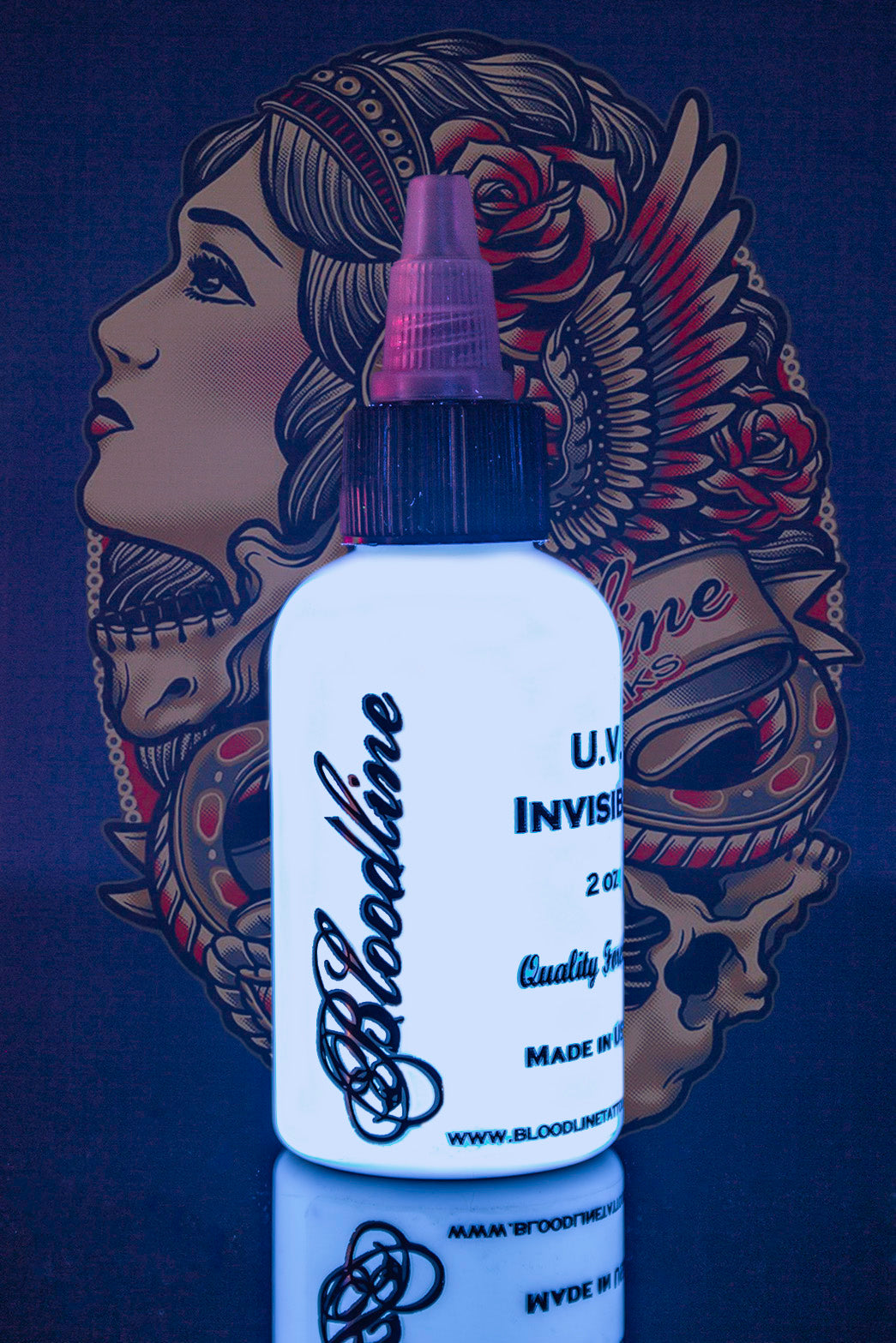 BLOODLINE - Blacklight UV Blue – Canada Tattoo Supply