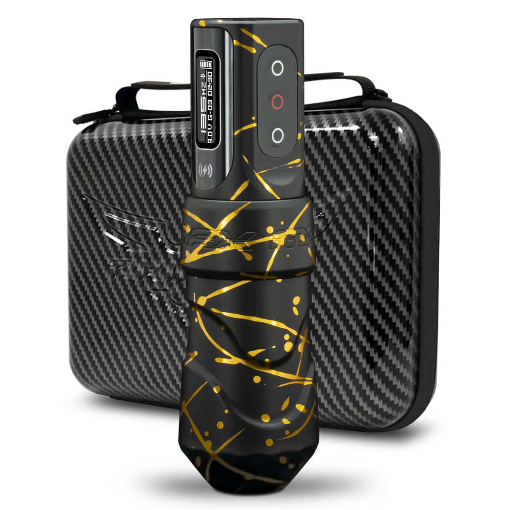 FK IRONS Flux Max Golden Dragon (Special Edition) w/ 2 PowerBolt II and 1 Killswitch