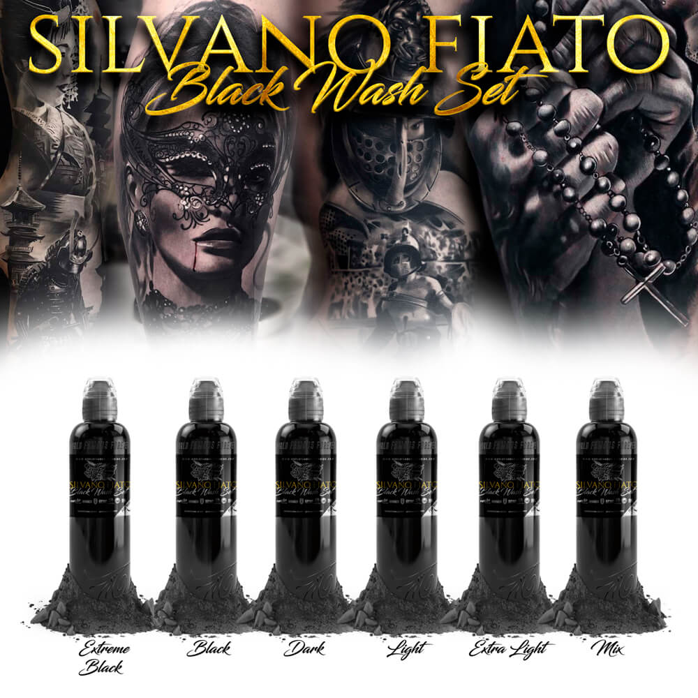 WORLD FAMOUS Silvano Fiato Blackwash Set