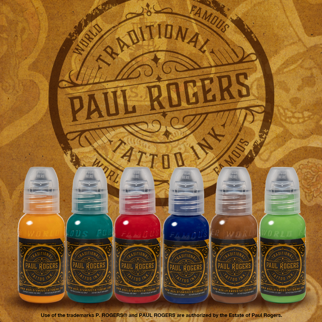 WORLD FAMOUS Paul Rogers Ink Set