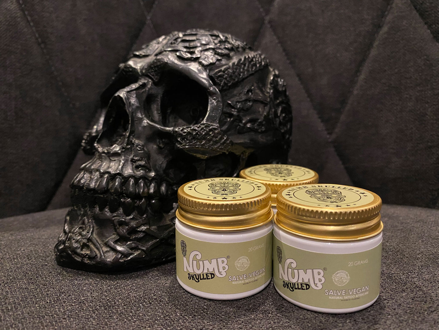 NUMB SKULLED Salve-Vegan Balm