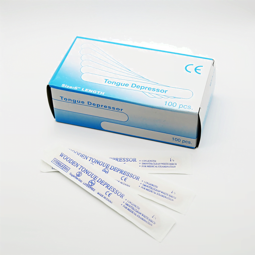 TONGUE DEPRESSORS - BOX OF 100