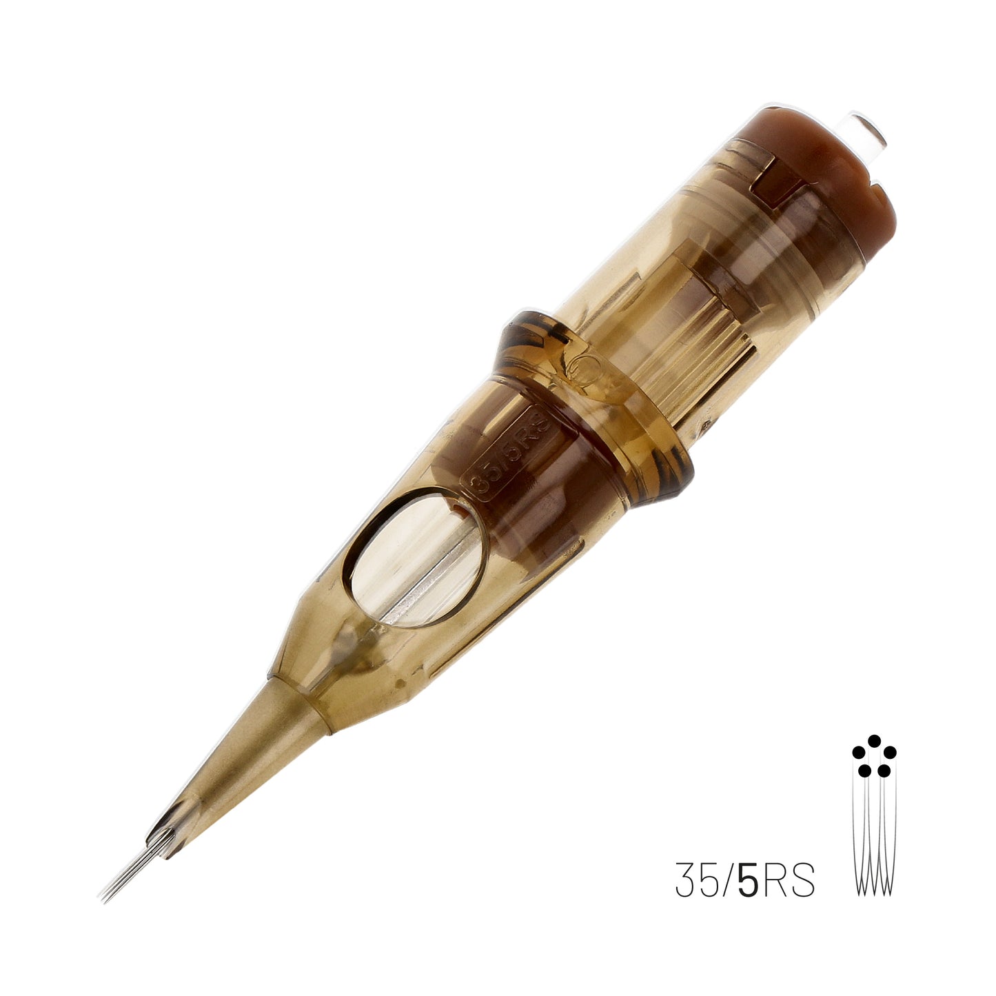 KWADRON Round Shaders #12 (0.35mm) Medium Taper