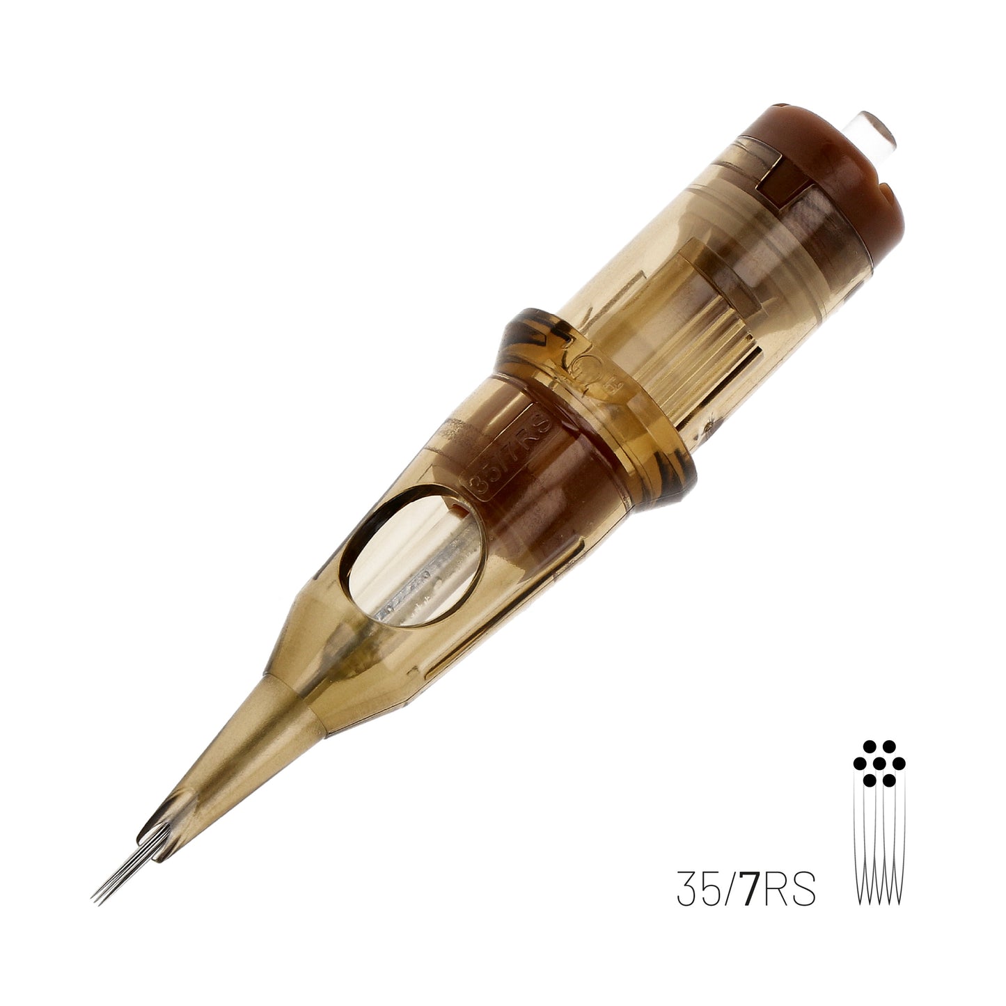 KWADRON Round Shaders #12 (0.35mm) Medium Taper