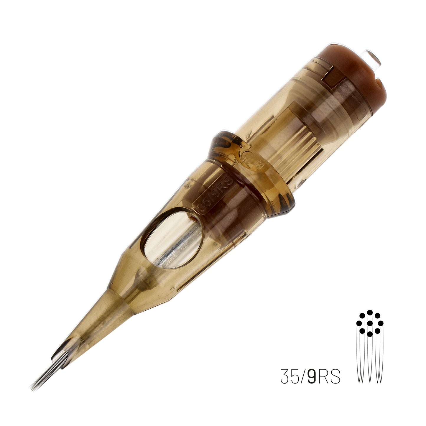 KWADRON Round Shaders #12 (0.35mm) Medium Taper