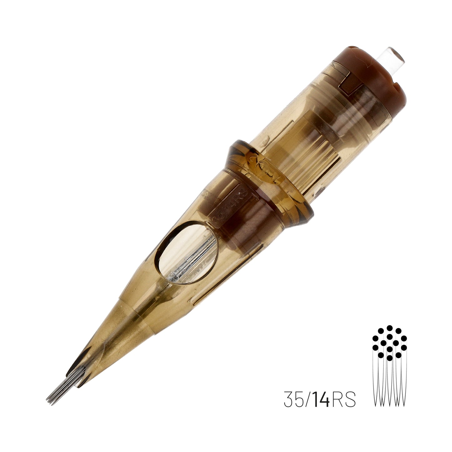 KWADRON Round Shaders #12 (0.35mm) Medium Taper