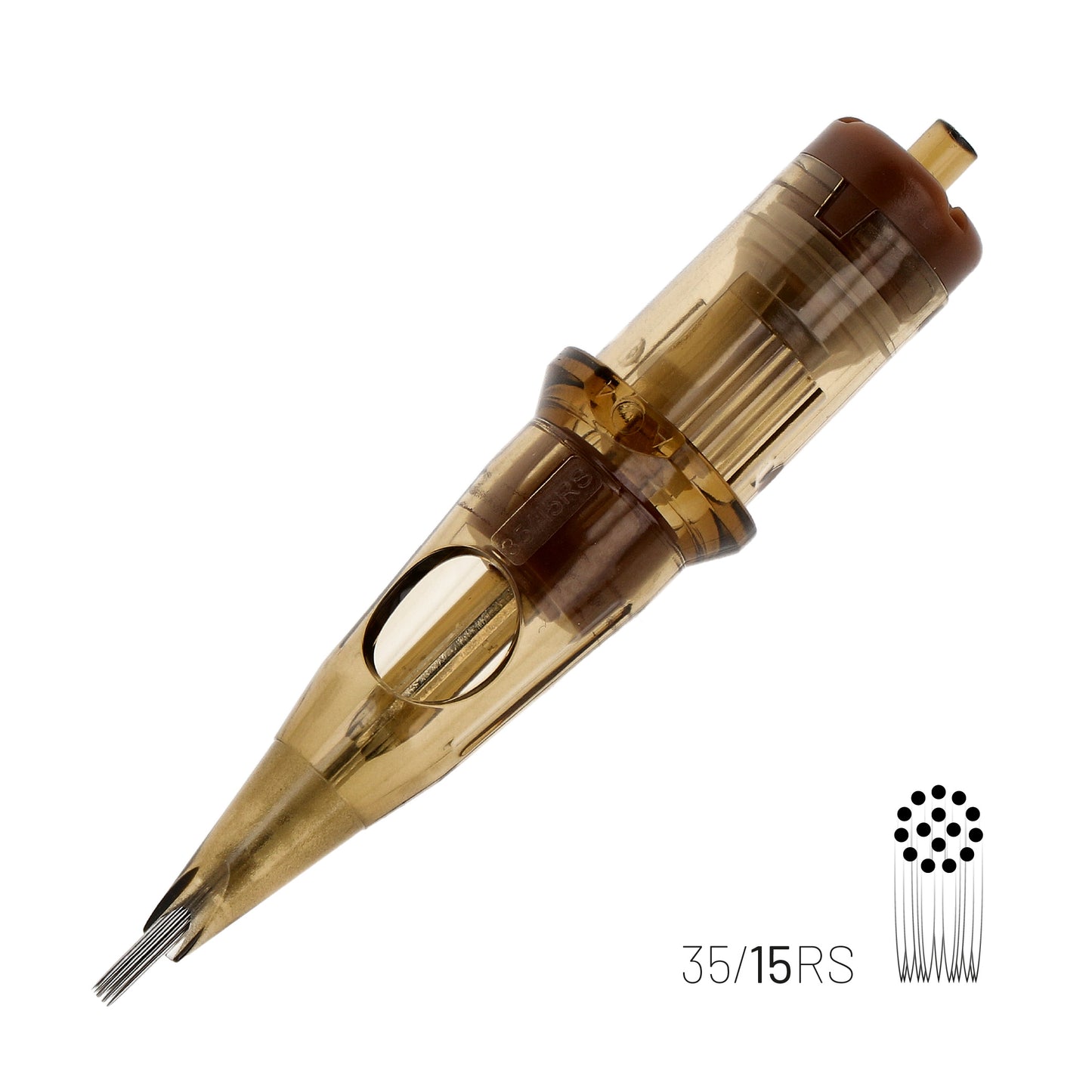 KWADRON Round Shaders #12 (0.35mm) Medium Taper