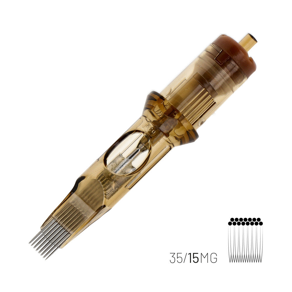 KWADRON Magnums #12 (0.35mm) Medium Taper