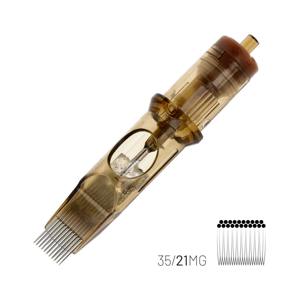 KWADRON Magnums #12 (0.35mm) Medium Taper