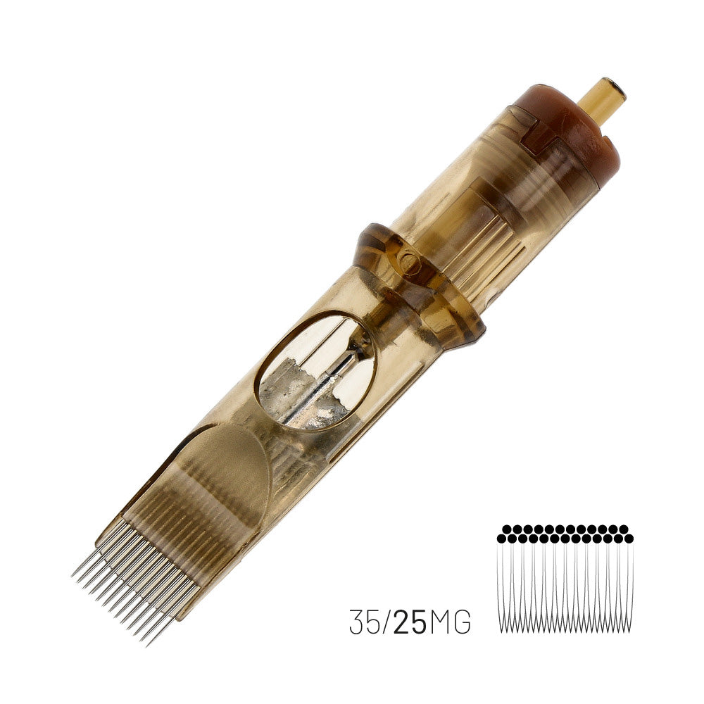 KWADRON Magnums #12 (0.35mm) Medium Taper