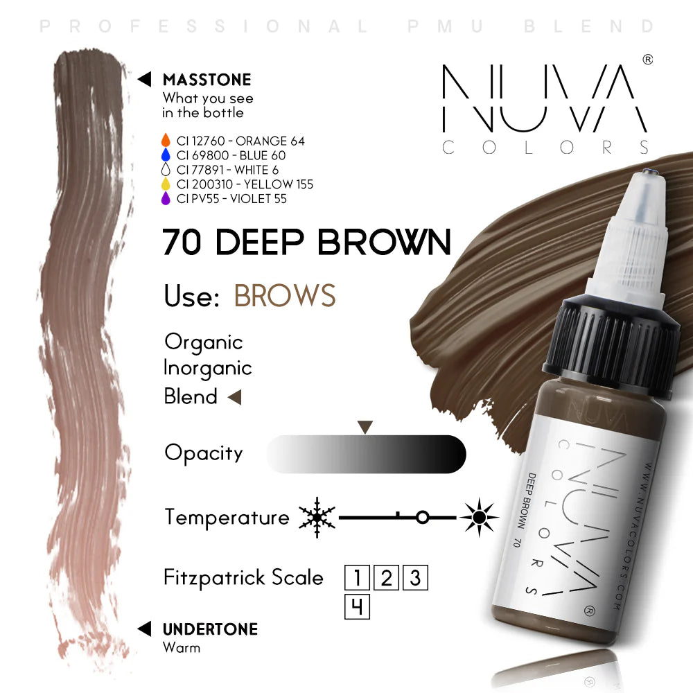 NUVA COLORS 55 Deep Brown