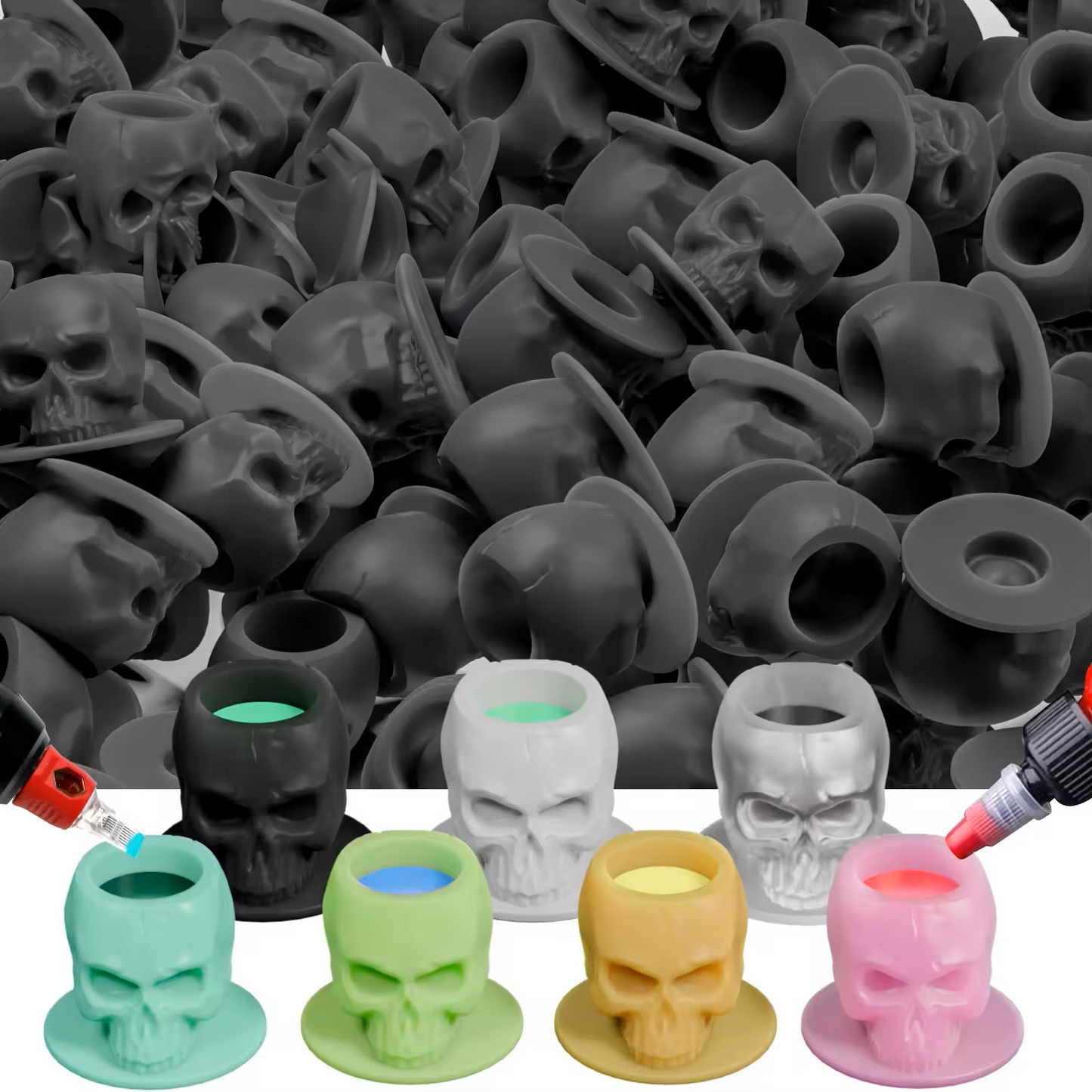 Soft Silicone Ink Caps #16 (16mm)