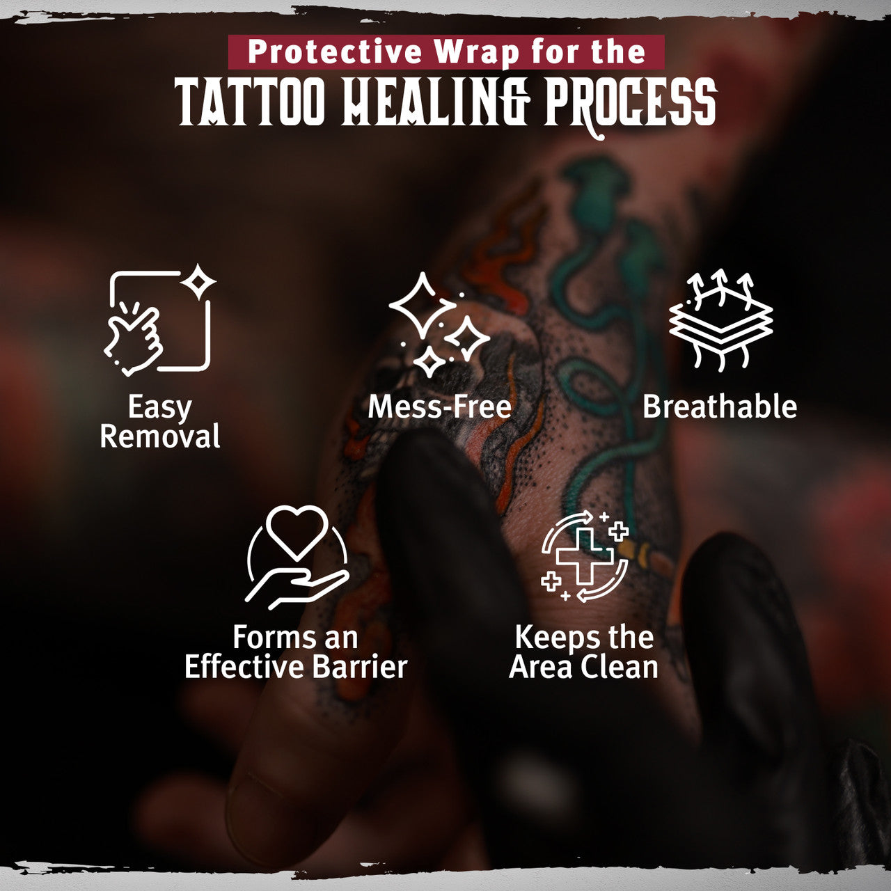 HUSTLE BUTTER  Tattoo Aftercare Wrap