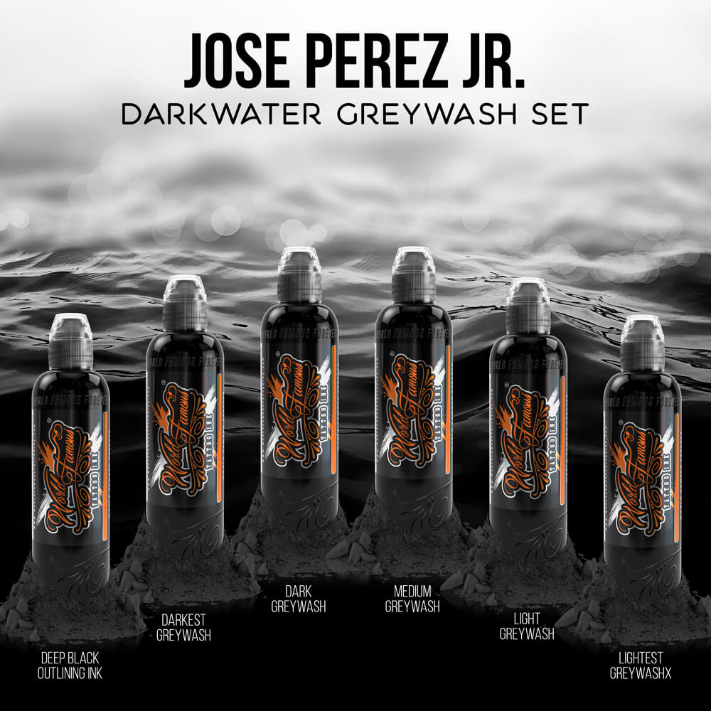 WORLD FAMOUS Jose Perez Jr. Darkwater Greywash Set