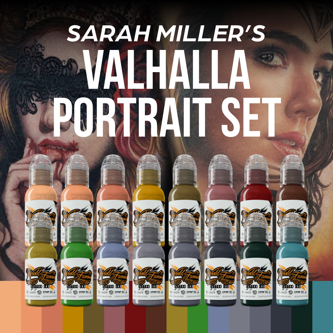 WORLD FAMOUS 16 Color Sarah Miller Valhalla Portrait Set