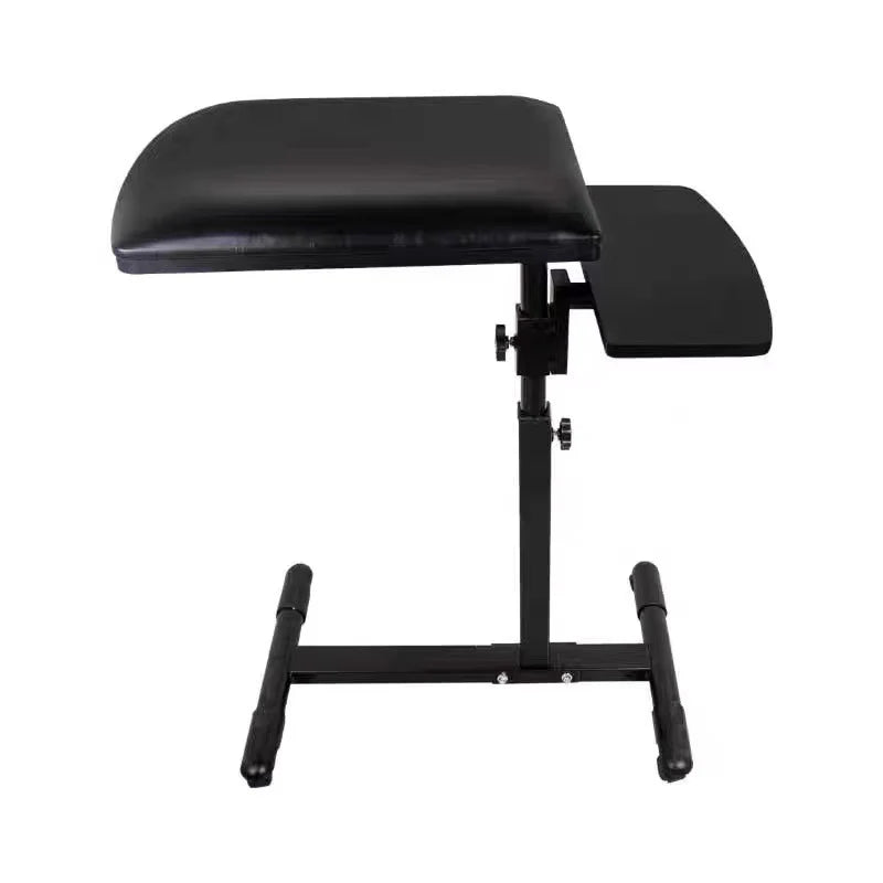 Armrest with side table