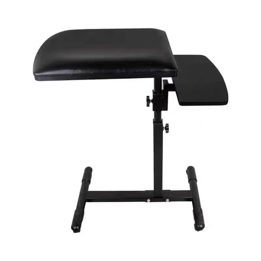 Armrest with side table