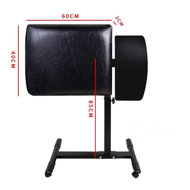 Armrest with side table