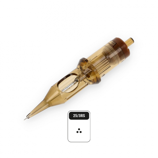 KWADRON Round Shaders #08 (0.25mm) Long Taper