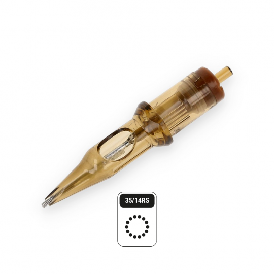KWADRON Round Shaders #12 (0.35mm) Long Taper