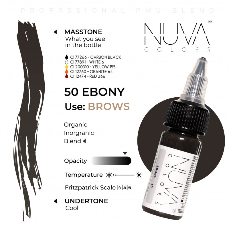 NUVA COLORS 50 Ebony