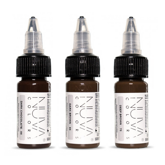 NUVA COLORS Top Set 3x15ml