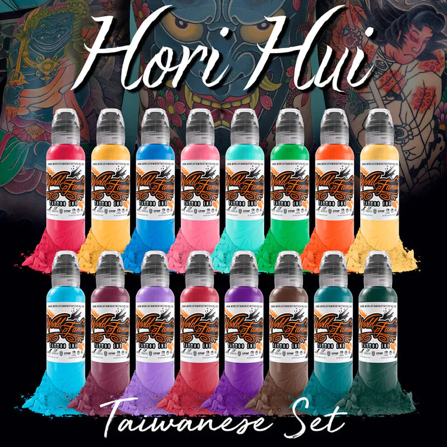 WORLD FAMOUS Hori Hui Taiwanese Ink Set