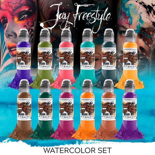 WORLD FAMOUS Jay Freestyle Watercolor Ink Set