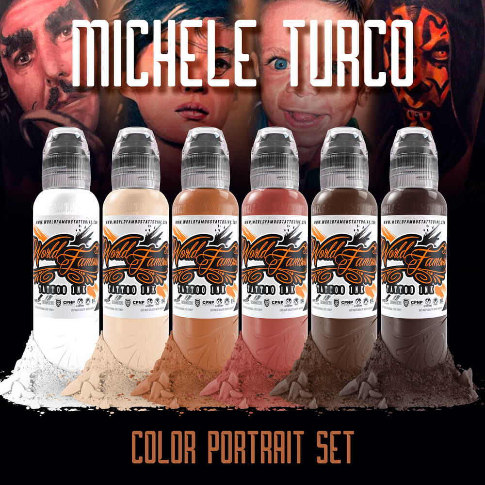 WORLD FAMOUS Michele Turco Colour Portrait Set