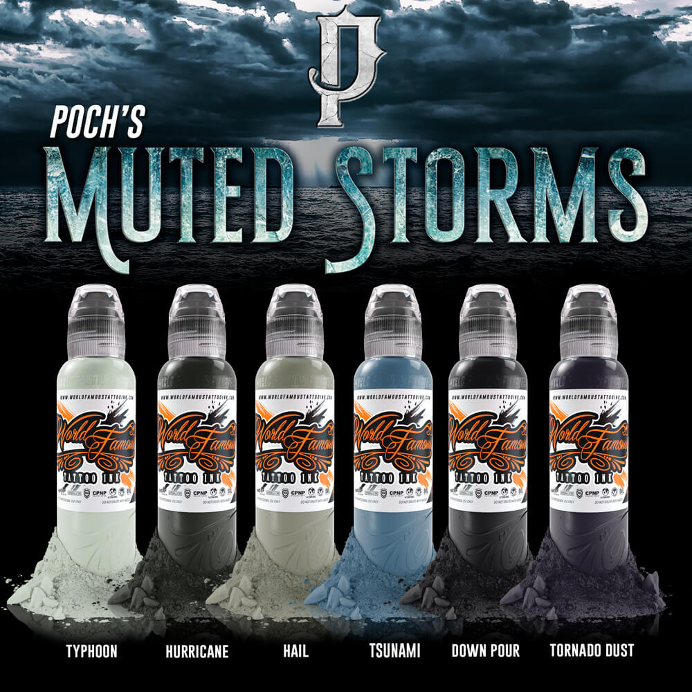WORLD FAMOUS Poch Muted Storms Set
