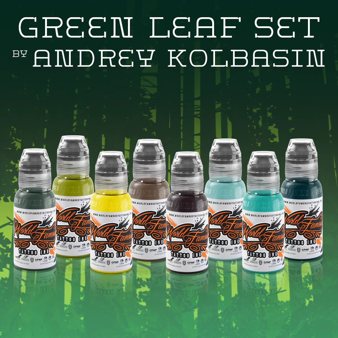 WORLD FAMOUS Andrey Kolbasin's Green Leaf Set