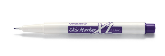 VISCOT Mini XL Prep Resistant Ink Skin Marker | Ultra Fine Tip