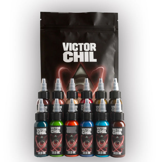 SOLID INK Victor Chil 12 Colour Set (1oz)